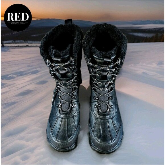 UGG Black Adirondack Meridian Gore-Tex Extreme Boots 1143839 - Women's Size 7 - Picture 4 of 14